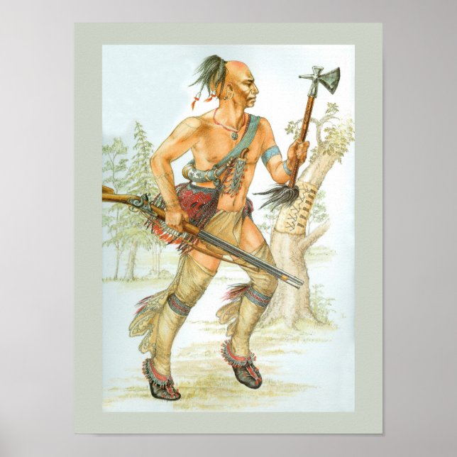 Mohawk-krigare Poster (Framsidan)