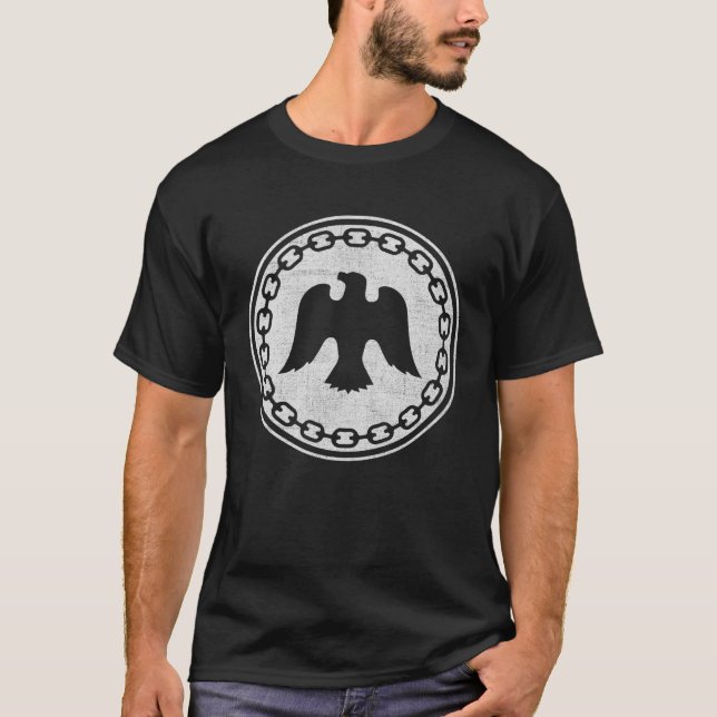 Mohawk Peace KahnaVakHaudenosaunee T Shirt (Framsida)
