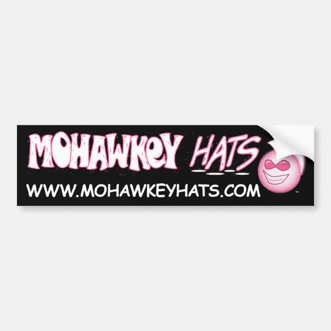 Mohawkey logotypbildekal bildekal (Framsidan)