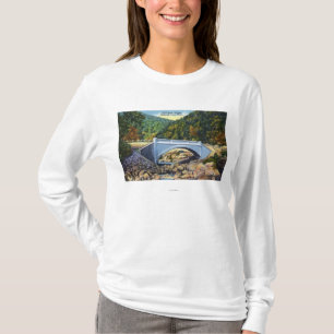 Mohawkslingan beskådar av den kalla floden t shirt
