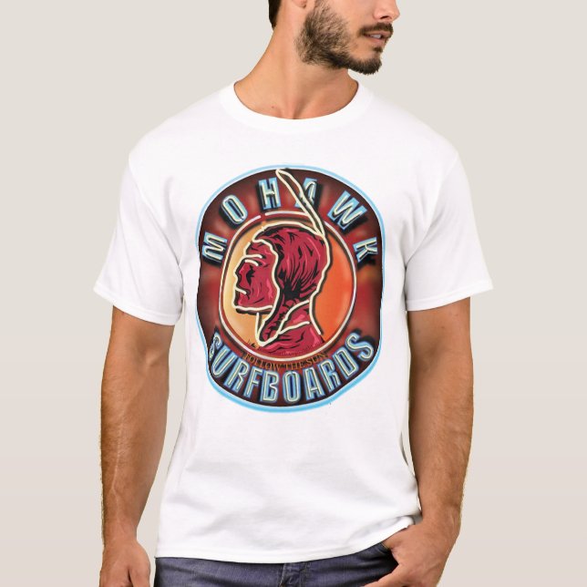 MOHAWKSURFINGBRÄDOR T SHIRT (Framsida)
