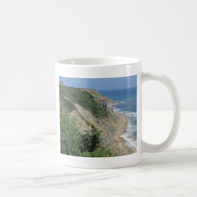 Mohegan Bluffs Block Island Kaffemugg (Höger)