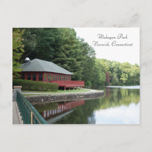 Mohegan Park, Norwich, CT - vykort