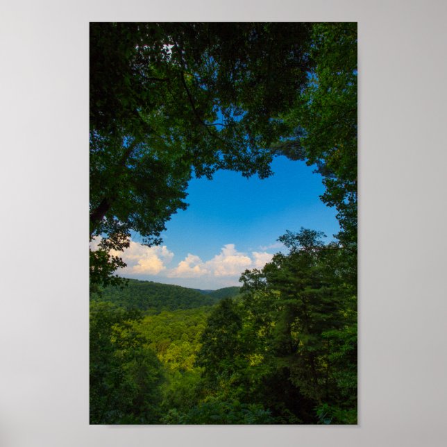 Mohican Gorge, Mohican State Park, Ohio Poster (Framsidan)