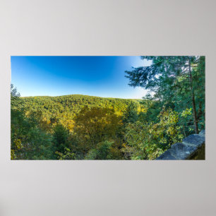 Mohican Gorge Overlook, Mohican State Park, Ohio Poster