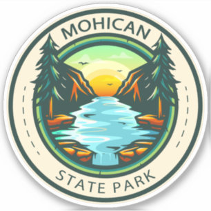 Mohican State Park Ohio Badge Klistermärken