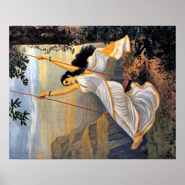 MOHINI PÅ EN SVIN poster (Framsidan)