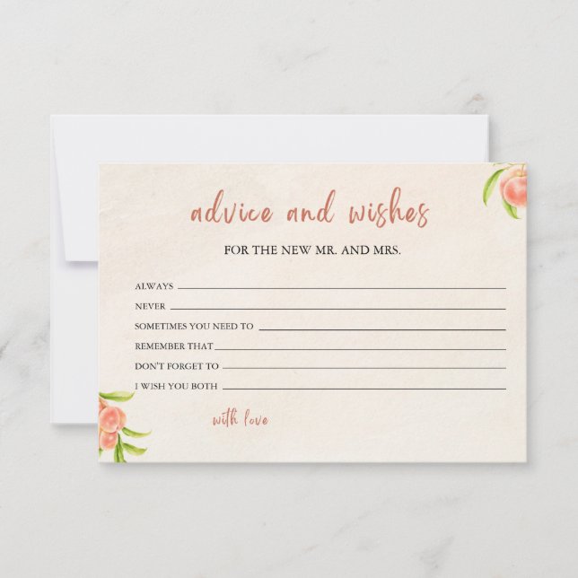 Möhippa Adress och Önskemål Card Tack Kort (Framsida)