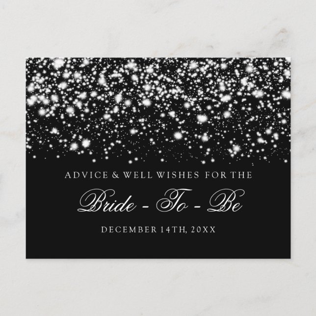 Möhippa Advice-kort Silver Midnight Glam Rådkort (Framsida)