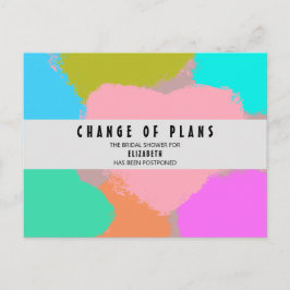 Möhippa Ändrade Planer Hjärtan Vykort