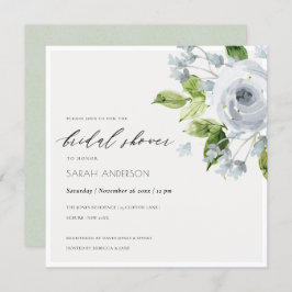 MÖHIPPA AV BLOMMIGT AV VATTENFÄRGAVVATTENFÄRG MED  INBJUDNINGAR