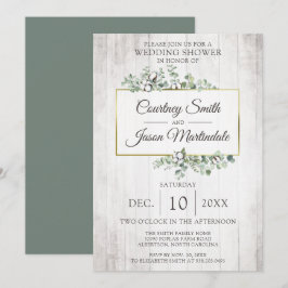 Möhippa av bomullsbomull, rostfritt trä inbjudningar