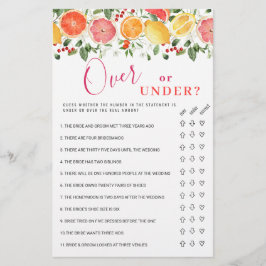 Möhippa av Citrus Slice- för Bright Blommigt