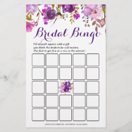 Möhippa av dubbla SIED-Lila Blommigt