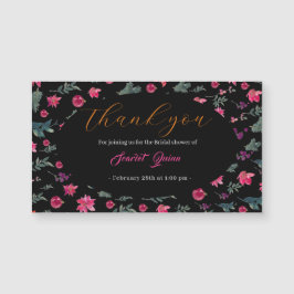 möhippa av elegant vattenfärgsdamm i rosa blommigt