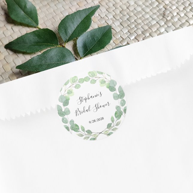 Möhippa av eukalyptus runt klistermärke (Skapare uppladdad)