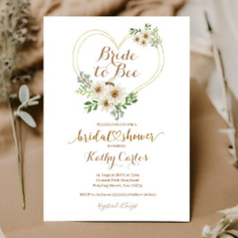 Möhippa av Geometrisk Daisy från Bride till Bee He Inbjudningar