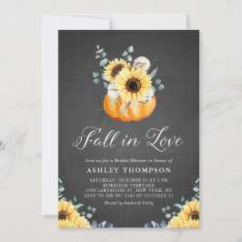 Möhippa av kretskort och solblommor inbjudningar