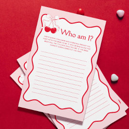 Möhippa av Red and Rosa Cherry Valentines Game