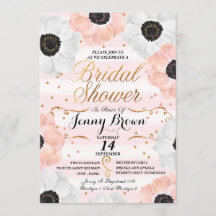 Möhippa av  Rosa och vit Blommigt