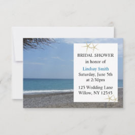 Möhippa av stärkelse och havsområde inbjudningar