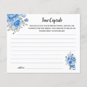 Möhippa av Time Capsule Advice BlueFlowers Flygblad