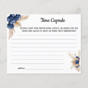 Möhippa av Time Capsule Advice BlueFlowers Flygblad