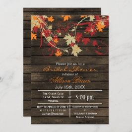 Möhippa av träskorstensfall inbjudningar