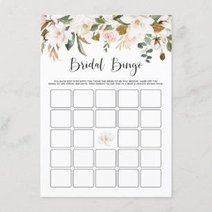 Möhippa av vattenfärg Magnolia Cotton Bingo Tilläggskort