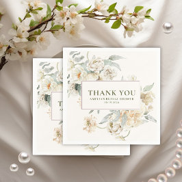 Möhippa av vattenfärgspärlor och åklagarmyndighet pappersservett