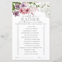 Möhippa av vattenfärgsspel för Blommigt