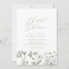 Möhippa av WildblomBoho Chic Inbjudningar