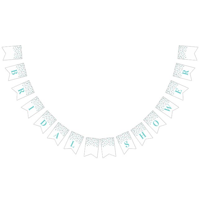 Möhippa Banner Blue Silver Confetti Vimplar (Alla)