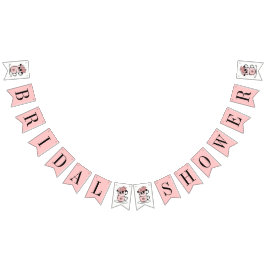 Möhippa Banner för tea Tekopp Flowers Vimplar