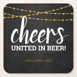 Möhippa Beer Beer Drink Underlägg Favoriter Papper Kvadrat