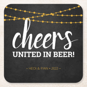 Möhippa Beer Beer Drink Underlägg Favoriter Papper Kvadrat