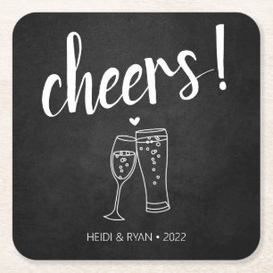 Möhippa Beer Beer Drink Underlägg Favoriter Papper Kvadrat