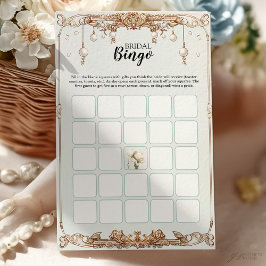 Möhippa Bingo Game Card Pearls Prosecco