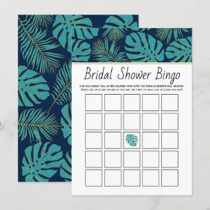 Möhippa bingo-jaktkort för tropisk löv, skaldjur tilläggskort