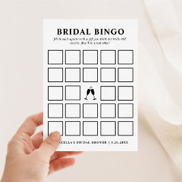 Möhippa Bingo-kort Inbjudningar