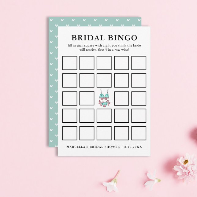 Möhippa Bingo | Lingerie Brudens sida Inbjudningar (Skapare uppladdad)