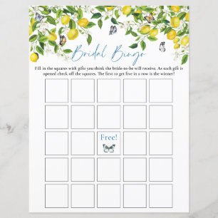 Möhippa Bingo   Sommar-Lemon-Möhippa