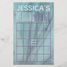 Möhippa BINGO Turquise och Lavenders Flygblad