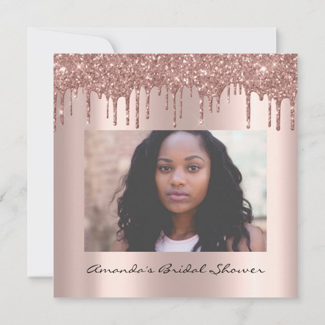 Möhippa Birthday Ro Drives - endast foto Inbjudningar (Baksida)