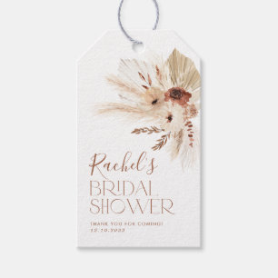 Möhippa Boho Blommigt Gift-Märkre för favoriter Presentetikett