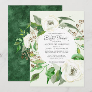 Möhippa BOHO Eucalyptus Löv Foliage Ro Inbjudningar