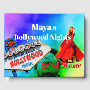 Möhippa Bollywood indisk färgstark modern Gästböcker