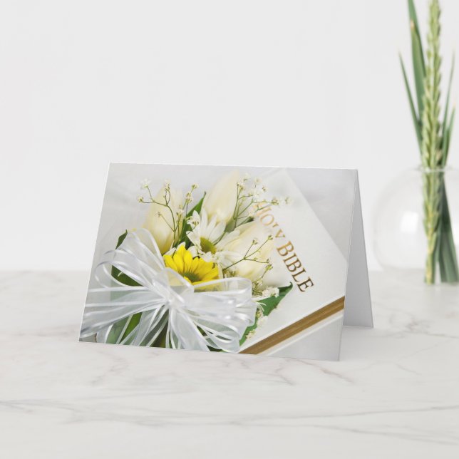 Möhippa Bouquet på Bible Kort (Framsida)