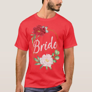 Möhippa Bröllop Bröllopsfest Blommig Br T Shirt