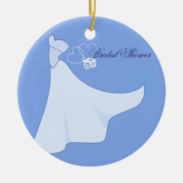 Möhippa Bröllop Dress Ornament (Framsidan)